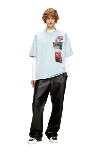 t-boxt-t3 T-shirt with logo photo patches