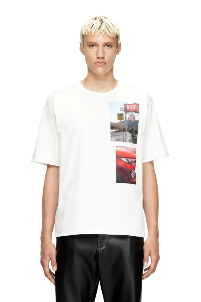 t-boxt-t3 T-shirt with logo photo patches