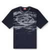 t-boxt-t5 Cotton T-shirt with Oval D print