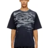 t-boxt-t5 Cotton T-shirt with Oval D print