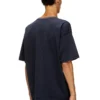 t-boxt-t5 Cotton T-shirt with Oval D print