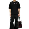 t-boxt-t6 T-shirt with red Oval D