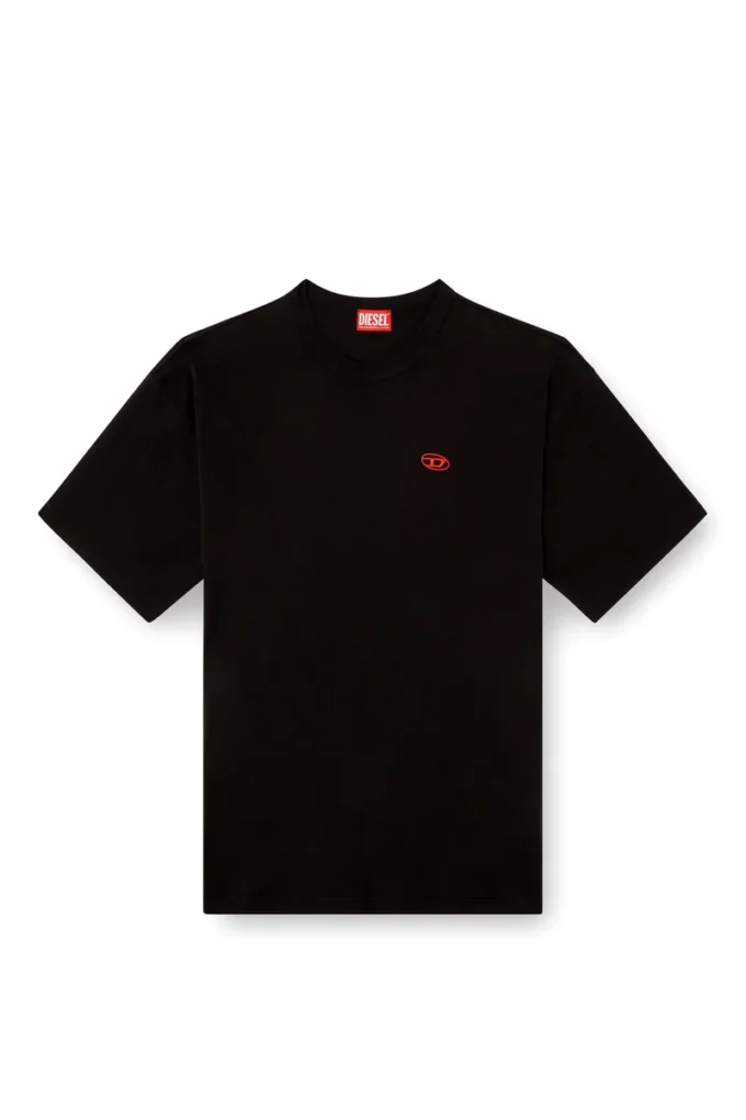 t-boxt-t6 T-shirt with red Oval D