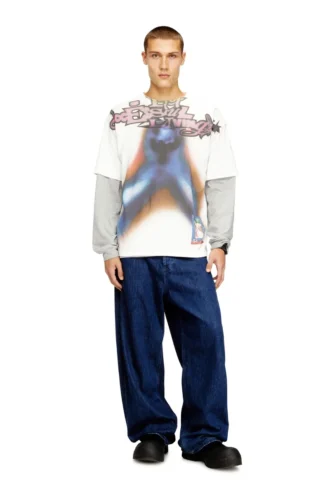 t-boxt-v13 Relaxed cotton T-shirt with digital print