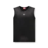 t-brico-new Faded tank top with cut-out Oval D