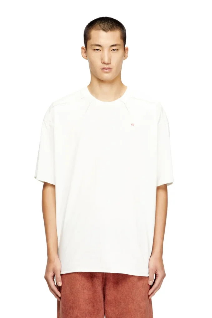 t-crahor-boxt-t1 Cotton T-shirt with micro embroidery