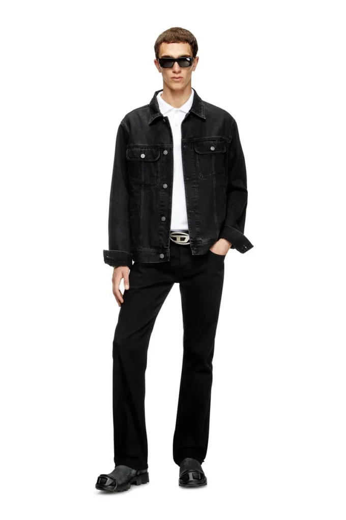 t-ferry-microdiv Polo shirt with micro Diesel embroidery