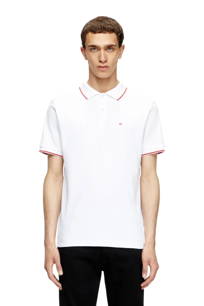 t-ferry-microdiv Polo shirt with micro Diesel embroidery