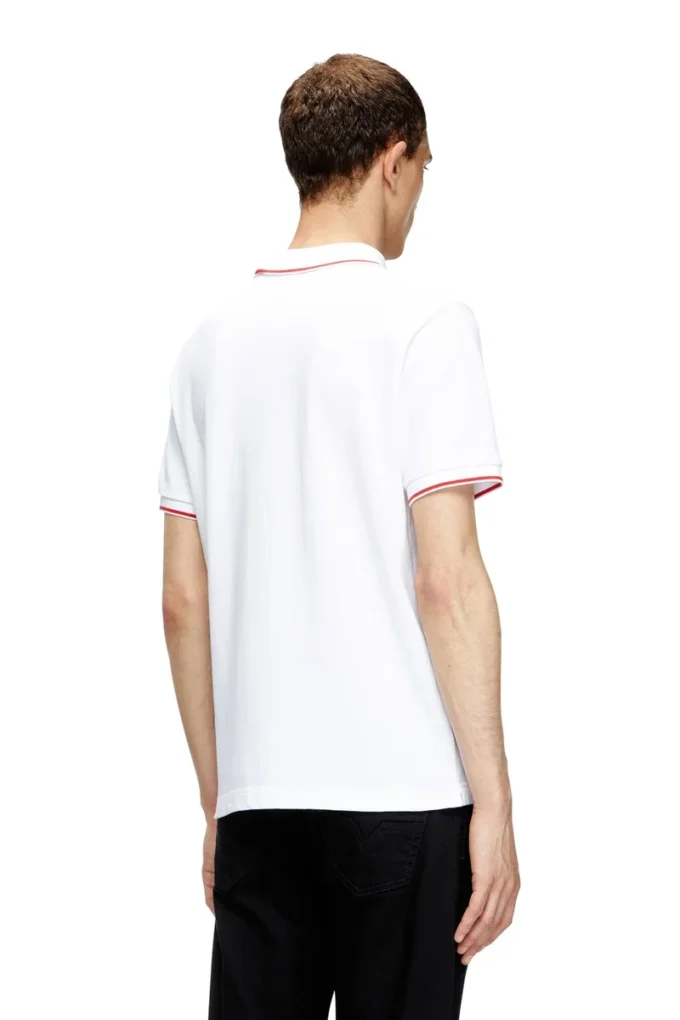 t-ferry-microdiv Polo shirt with micro Diesel embroidery
