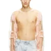 t-hassan-ls-a Long-sleeve nylon T-shirt with lyrics print