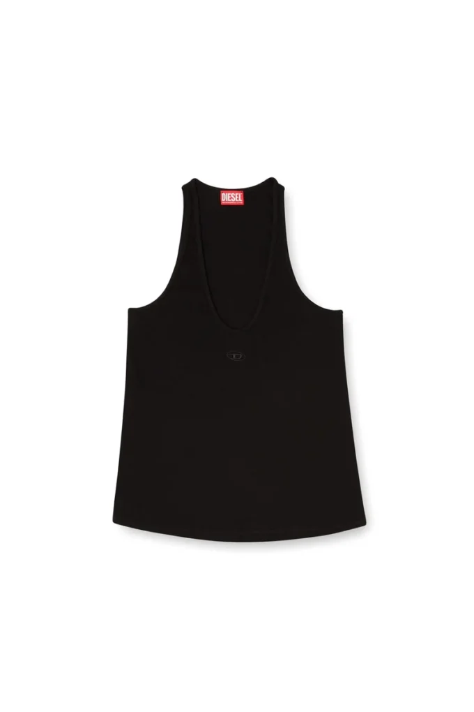 t-ipsya-lkds Ribbed tank with Oval D