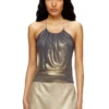 t-ireni Jersey top with draped neckline