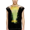 t-isak-a Sleeveless T-shirt with lyrics print