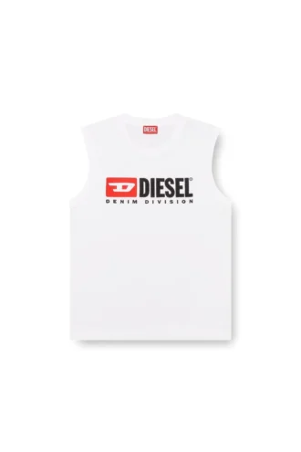 t-isco-div Tank top with chest logo print