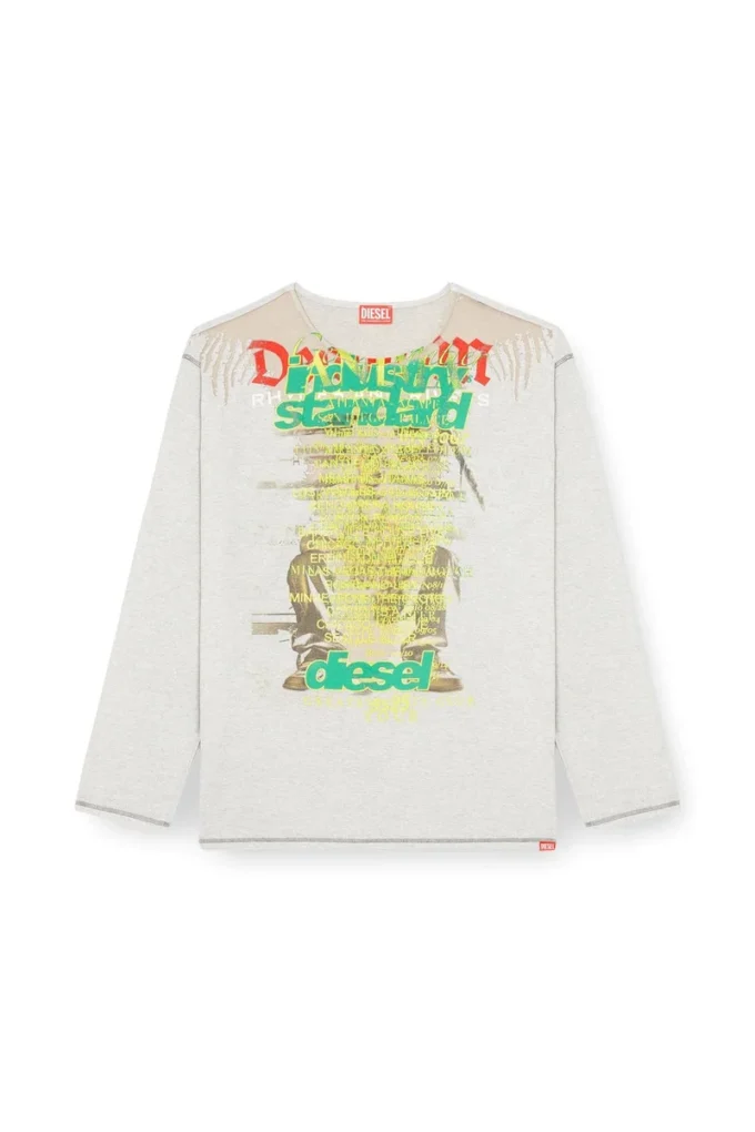t-jerry-b Long-sleeve T-shirt with lyrics print