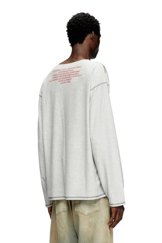 t-jerry-b Long-sleeve T-shirt with lyrics print
