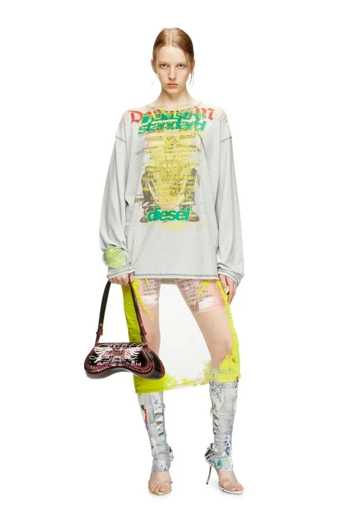 t-jerry-b Long-sleeve T-shirt with lyrics print