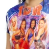t-jodie T-shirt with creased Diesel film print
