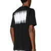 t-just-n4 Logo-flocked T-shirt in organic cotton