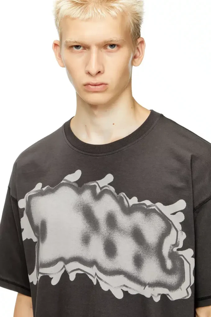 t-leonard-ihbj T-shirt with graffiti print