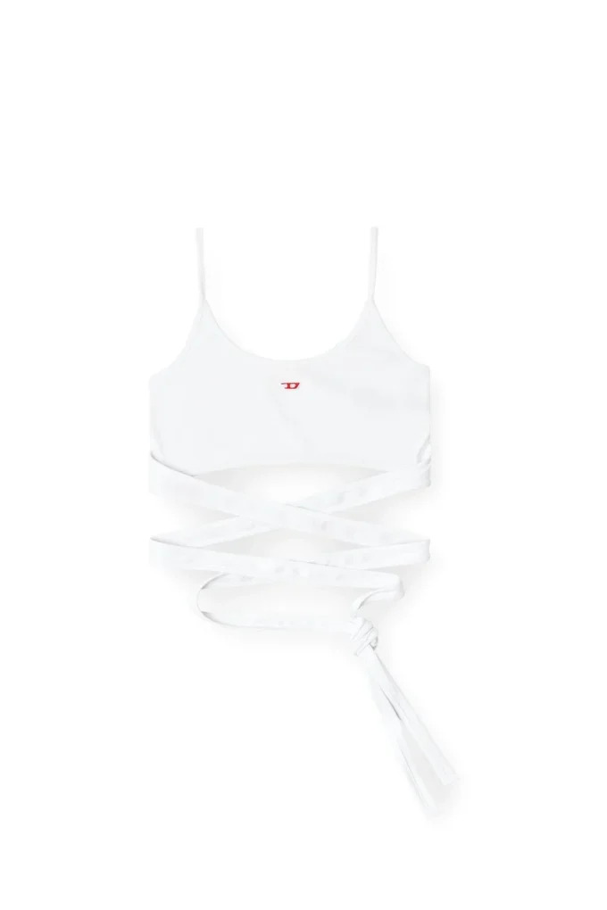 t-leya-tail Vest top with wrap ties