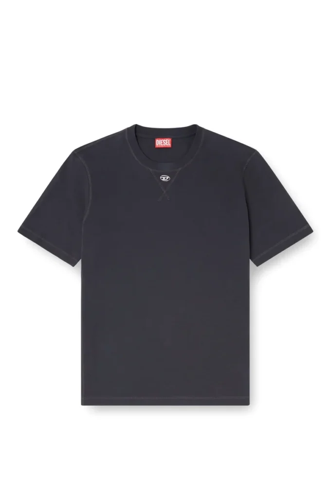 t-madjust-tr Regular T-shirt with crew neck and Oval D