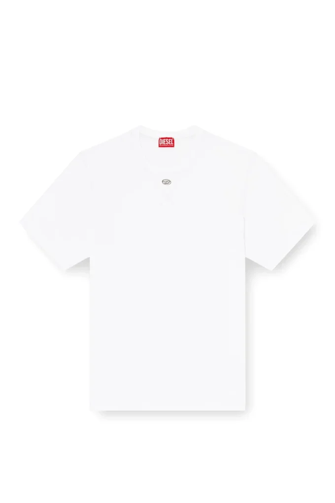 t-madjust-tr Regular T-shirt with crew neck and Oval D