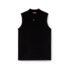 t-mokky-sl-microdiv Ribbed tank top with mock neck