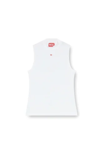 t-mokky-sl-microdiv Ribbed tank top with mock neck