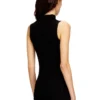 t-mokky-sl-microdiv Ribbed tank top with mock neck