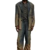 t-nomely Polo shirt in denim-look jersey