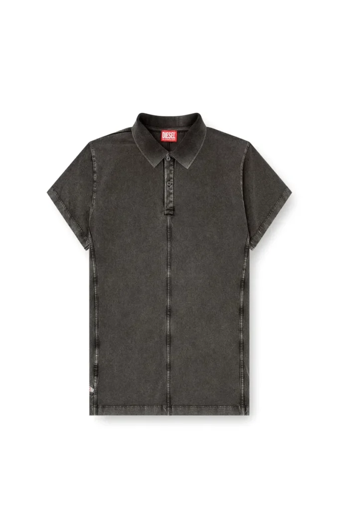 t-nomely Polo shirt in denim-look jersey