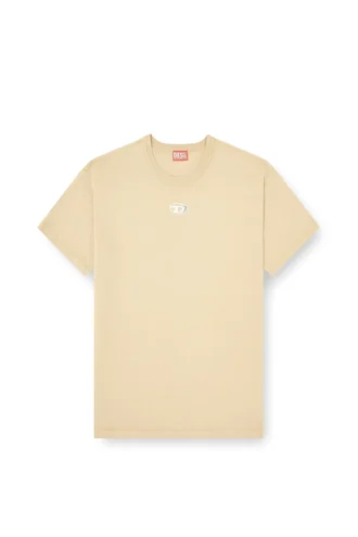 t-norm-iod Light cotton T-shirt with metallic Oval D logo