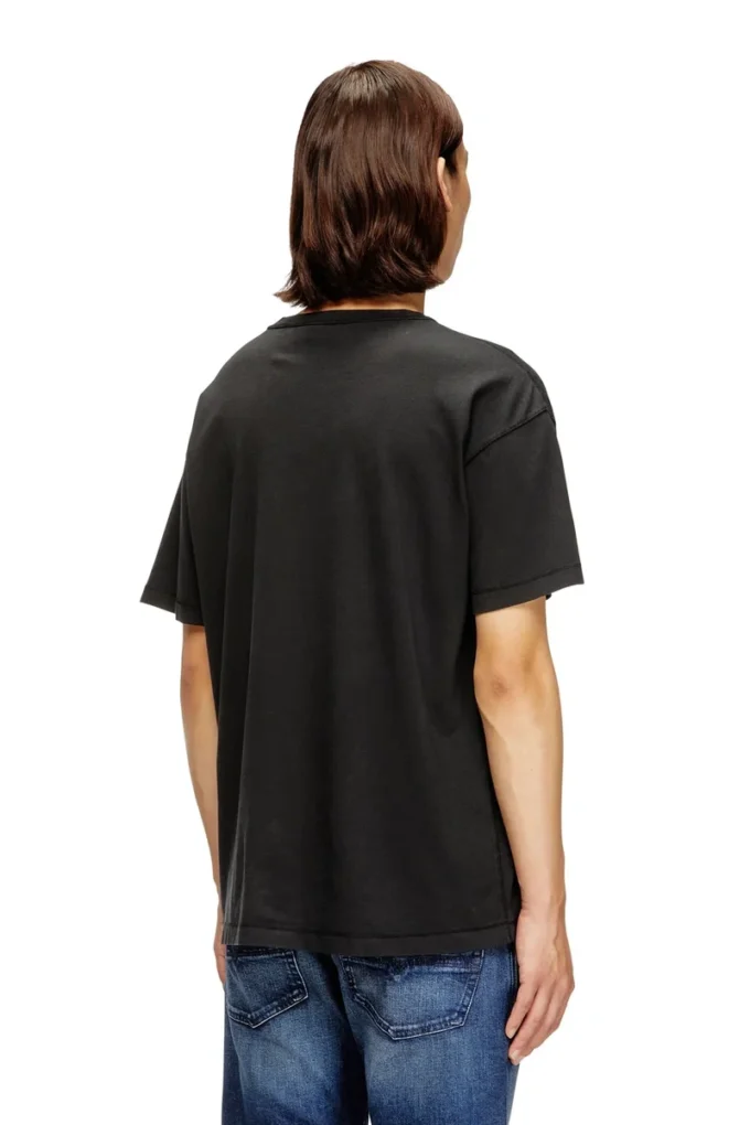 t-norm-iod Light cotton T-shirt with metallic Oval D logo