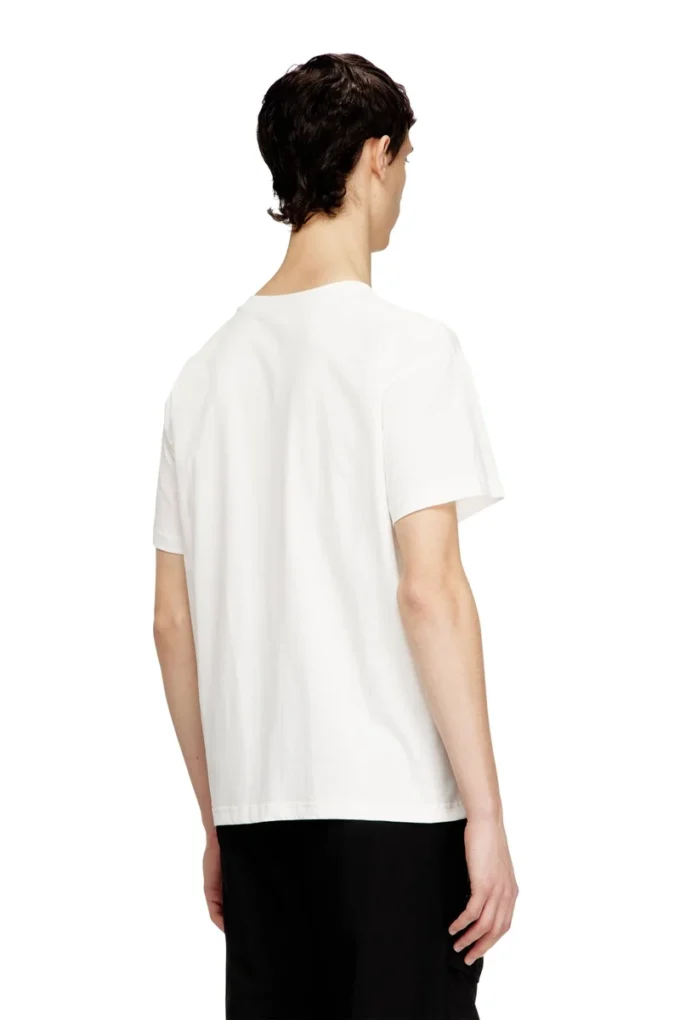 t-norm-piping T-shirt with contrast piping