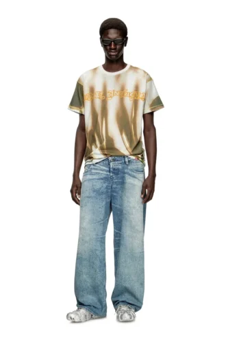 t-norm-show T-shirt with graffiti print