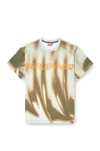 t-norm-show T-shirt with graffiti print