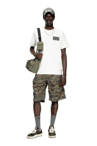 t-norm-t3 T-shirt with camo logo patch