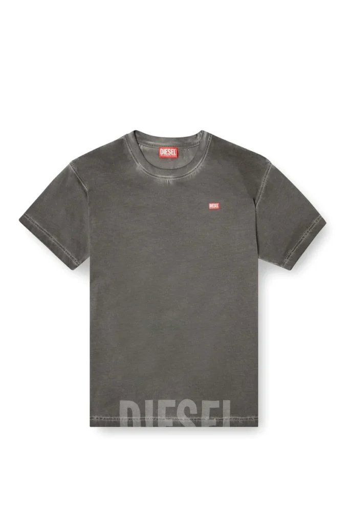 t-norm-t7 Crew neck cotton t-shirt with print