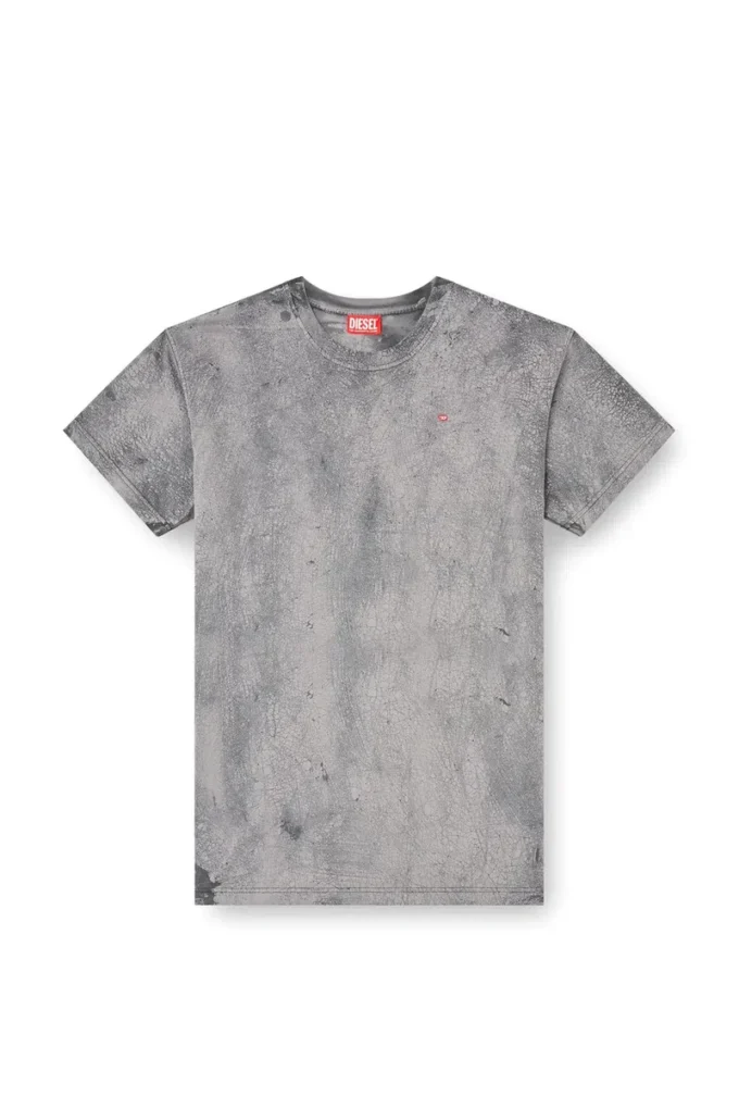 t-norm-t8 T-shirt in waxed jersey