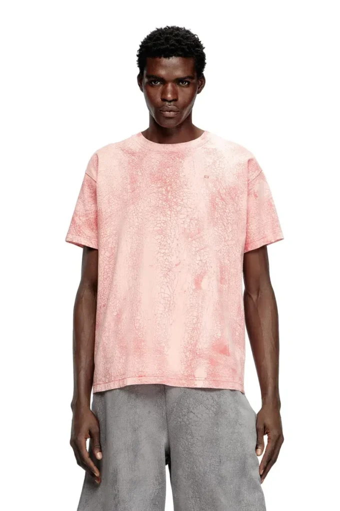 t-norm-t8 T-shirt in waxed jersey