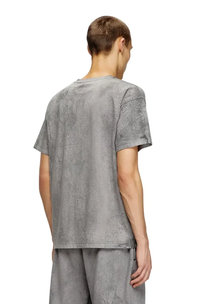 t-norm-t8 T-shirt in waxed jersey
