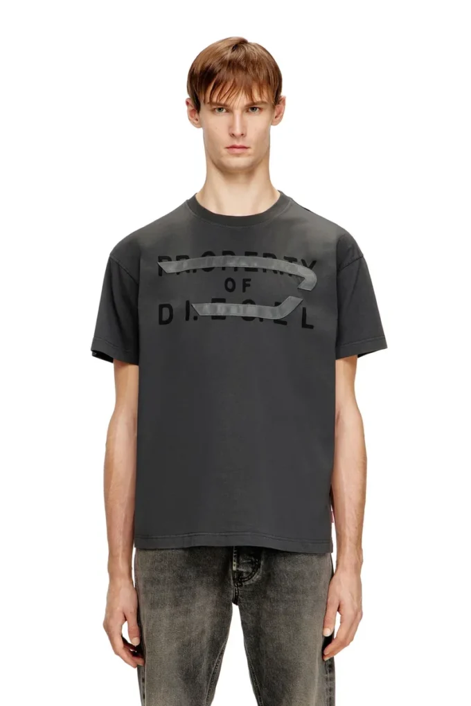 t-norm-v11 Regular T-shirt with D appliqué