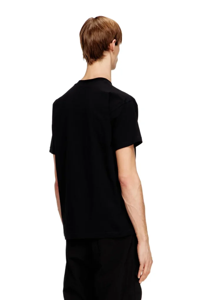 t-norm-v16 Regular cotton T-shirt with Diesel embroidery