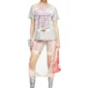 t-normac Crew neck T-shirt with lyrics print