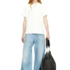 t-normy-od-s1 Cotton T-shirt with metallic Oval D