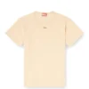 t-normy-od-s1 Cotton T-shirt with metallic Oval D