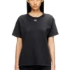 t-normy-od-s1 Cotton T-shirt with metallic Oval D