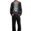 t-olavi-aa Long-sleeve tech-jersey T-shirt with lyrics print