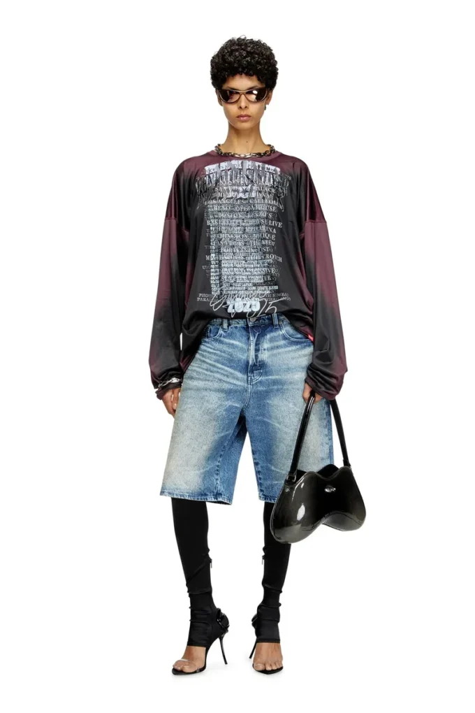 t-olavi-aa Long-sleeve tech-jersey T-shirt with lyrics print